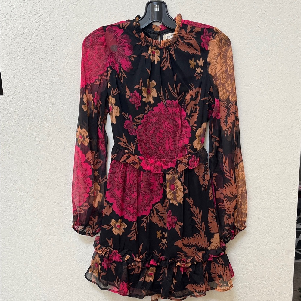 Floral Long Sleeve Dress